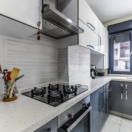 Spacious Flat Near Bagdat Avenue In Suadiye 아파트 이스탄불